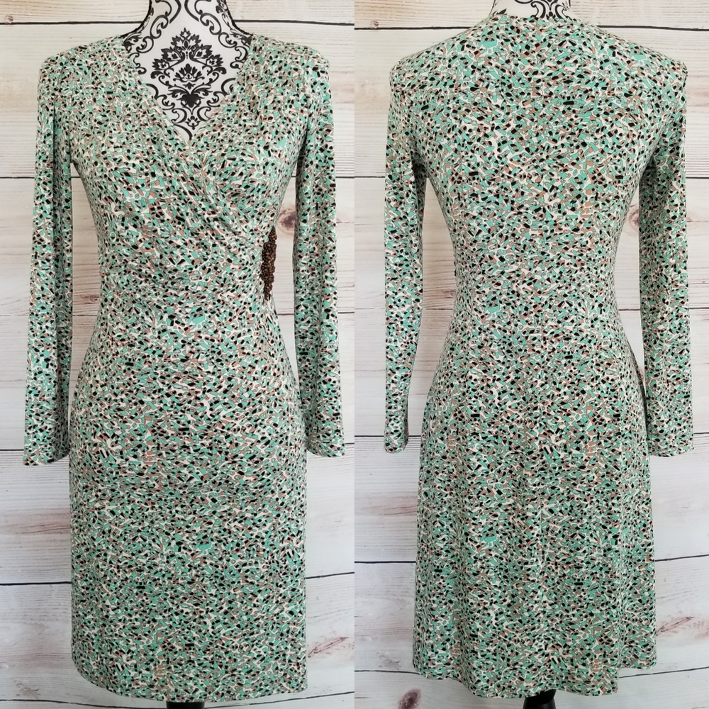 Muse Petite Long sleeves Midi Dress Sz 2P